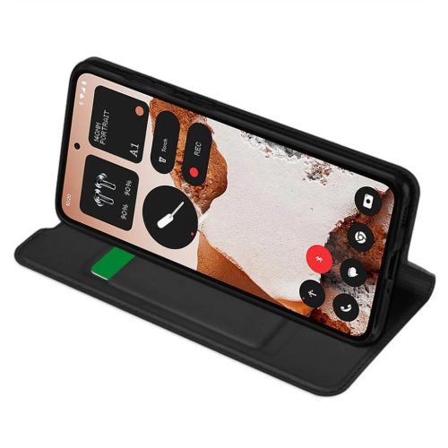  Techsuit - Magskin Könyv - Nothing CMF Telefon 2 Pro - Fekete tok-5949419293083 2 kép