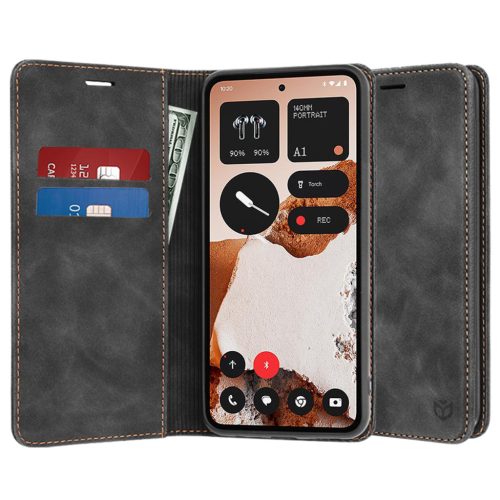  Techsuit - Kényelmes Borító - Nothing CMF Phone 2 Pro - Fekete tok-5949419293052 1 kép