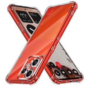    Techsuit - Ütésálló Átlátszó Szilikon - Nothing CMF Phone 2 Pro - Átlátszó tok