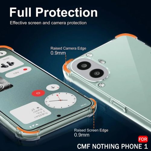  Techsuit - Ütésálló Átlátszó Szilikon - Nothing CMF Phone 2 Pr-5949419292956 4 kép