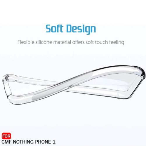  Techsuit - Ütésálló Átlátszó Szilikon - Nothing CMF Phone 2 Pr-5949419292956 5 kép