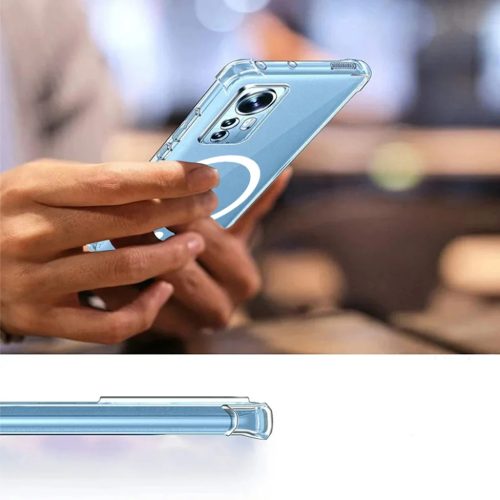  Techsuit - Ütésálló Átlátszó Szilikon MagSafe - Nothing CMF Ph-5949419292949 5 kép