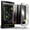 Techsuit - TitanGlass Teljes Fedés (2 darabos) - iPhone 16 Pro - Adatvédelmi üvegfólia