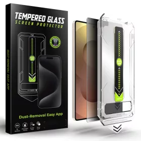    Samsung Galaxy S25 Ultra Techsuit Privacy TitanGlass CrystalHD képernyővédő üvegfólia