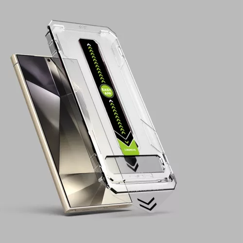 Techsuit - TitanGlass CrystalHD (2 csomag) - Samsung Galaxy S24 Ultra -5949419293434 4 kép