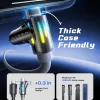 Lisen - Adatkábel (YL0124110002) - 4in1, USB/Type-C to Type-C/Lightni-6941237430953 3 kép