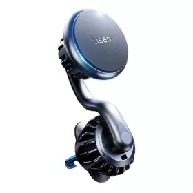   Lisen Autós Töltő (YL0222060002) - MagSafe, Légbefúvóhoz, Univerzális, Több szöges beállítás, Biztonságos illeszkedés, N52 mágnesek - Fekete