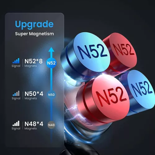 Lisen Autós Töltő (YL0222060002) - MagSafe, Légbefúvóhoz, Univer-6941237430410 7 kép