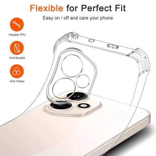  Honor 400 Pro Átlátszó Techsuit Ütésálló Átlátszó Szilikon -5949419294813 5 kép