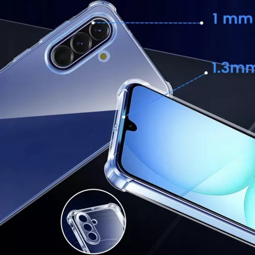 Samsung Galaxy A17 5G Techsuit - Ütésálló Átlátszó Szilikon - �-5949419294363 5 kép