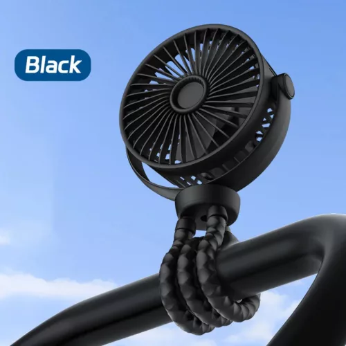 Techsuit - Babakocsi Ventilátor (VP1) - Hordozható, Négysebességes-5949419295148 2 kép