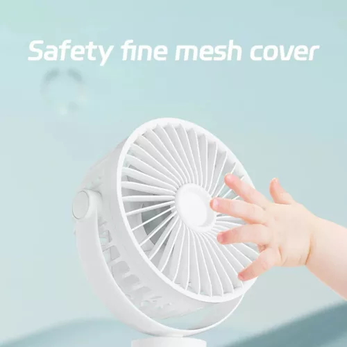 Techsuit - Babakocsi Ventilátor (VP1) - Hordozható, Négysebességes-5949419295148 6 kép