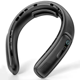 Techsuit - Nyakventilátor (S11) - Hordozható, szilikon tartó, 4x l�-5949419295452 1 kép