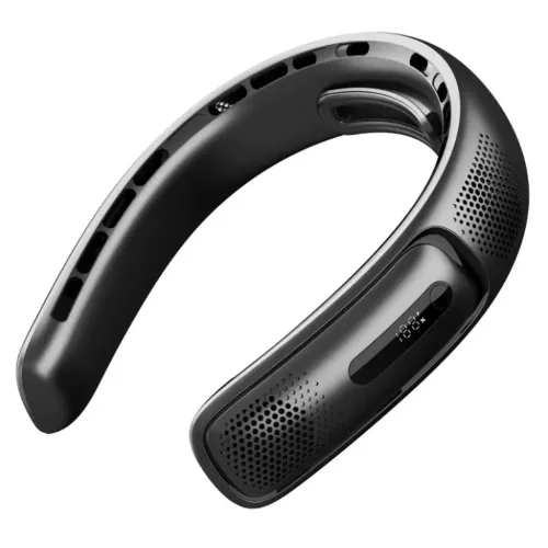 Techsuit - Nyakventilátor (S11) - Hordozható, szilikon tartó, 4x l�-5949419295452 2 kép