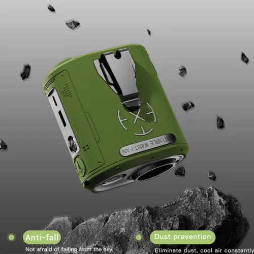 Techsuit - Prémium hordozható mini ventilátor (Z14) - beépített a-5949419295414 5 kép