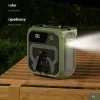 Techsuit - Prémium Hordozható Mini Ventilátor (Z13) - Power Bankkal-5949419295384 8 kép