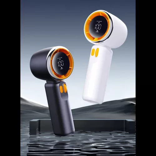 Techsuit - Prémium hordozható mini ventilátor (Z11) - LED digitáli-5949419295377 5 kép