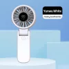 Techsuit - Prémium Mini Kézi Ventilátor (A10) - LED digitális kije-5949419295353 3 kép