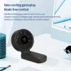 Techsuit - Prémium Mini Kézi Ventilátor (A10) - LED digitális kije-5949419295353 4 kép