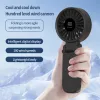 Techsuit - Prémium Mini Kézi Ventilátor (A10) - LED digitális kije-5949419295353 5 kép