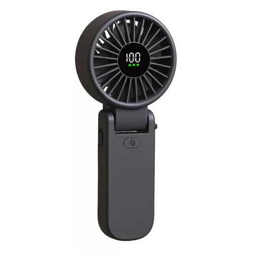 Techsuit - Prémium Mini Kézi Ventilátor (A10) - LED Digitális Kije-5949419295346 2 kép