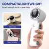 Techsuit - Prémium Mini Kézi Ventilátor (A9) - LED Digitális Kijel-5949419295315 9 kép