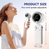 Techsuit - Prémium Mini Kézi Ventilátor (A9) - LED Digitális Kijel-5949419295308 6 kép