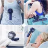Techsuit - Prémium Mini Kézi Ventilátor (M12) - LED digitális kije-5949419295216 5 kép