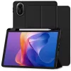  Xiaomi Redmi Pad 2 Fekete Techsuit rugalmas, háromszorosan hajtható tok ceruzatartóval