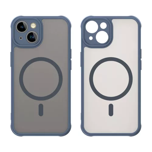 iPhone 13 Techsuit - HaloFrost II MagSafe tok - Sötétkék-5949419297517 2 kép