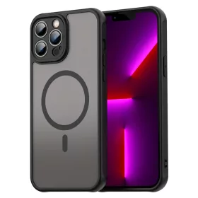    iPhone 13 Pro Max Fekete Techsuit - HaloFrost II MagSafe tok