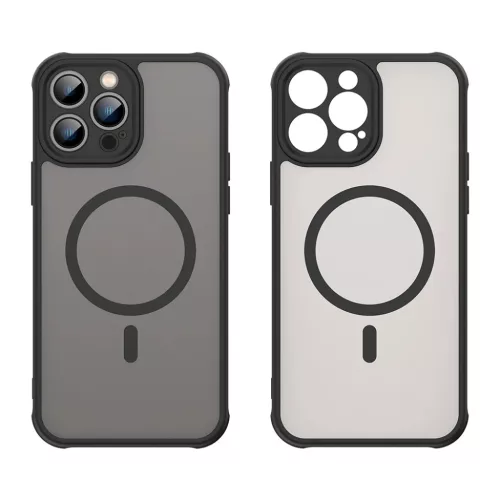  iPhone 13 Pro Max Fekete Techsuit - HaloFrost II MagSafe tok-5949419297456 2 kép