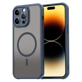 iPhone 14 Pro Techsuit HaloFrost II MagSafe - Navy Blue. tok