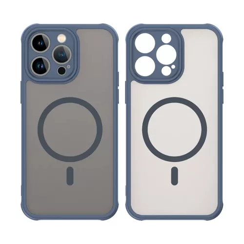 iPhone 14 Pro Techsuit HaloFrost II MagSafe - Navy Blue. tok-5949419297319 2 kép