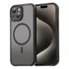  iPhone 15 Fekete Techsuit HaloFrost II MagSafe tok