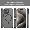 Techsuit - HaloFrost II MagSafe - iPhone 15 - Fekete tok-5949419297258 2 kép