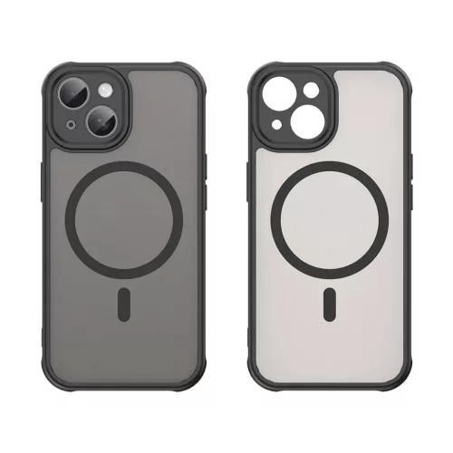 Techsuit - HaloFrost II MagSafe - iPhone 15 - Fekete tok-5949419297258 3 kép