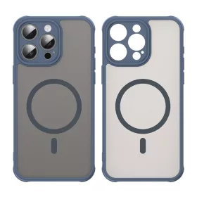  Apple iPhone 15 Pro Tengerészkék Techsuit HaloFrost II MagSafe tok-5949419297197 2 kép