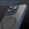  Apple iPhone 15 Pro Tengerészkék Techsuit HaloFrost II MagSafe tok-5949419297197 6 kép