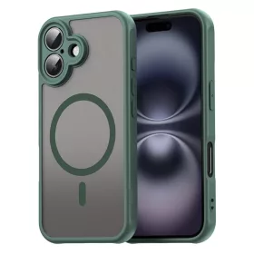 Techsuit - HaloFrost II MagSafe - iPhone 16 Plus - Zöld tok
