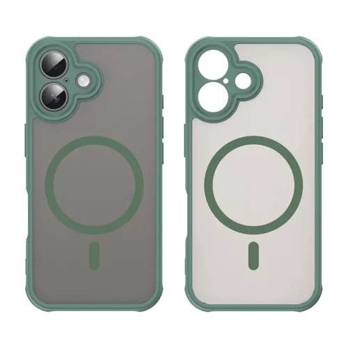 Techsuit - HaloFrost II MagSafe - iPhone 16 Plus - Zöld tok-5949419297005 2 kép