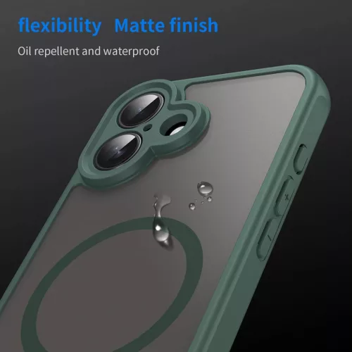Techsuit - HaloFrost II MagSafe - iPhone 16 Plus - Zöld tok-5949419297005 6 kép