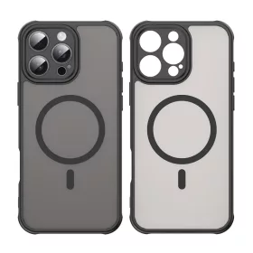  Techsuit - HaloFrost II MagSafe - iPhone 16 Pro Max - Fekete tok-5949419296930 2 kép