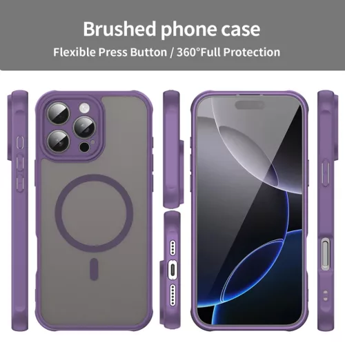  Techsuit - HaloFrost II MagSafe - iPhone 16 Pro Max - Lila tok-5949419296909 3 kép