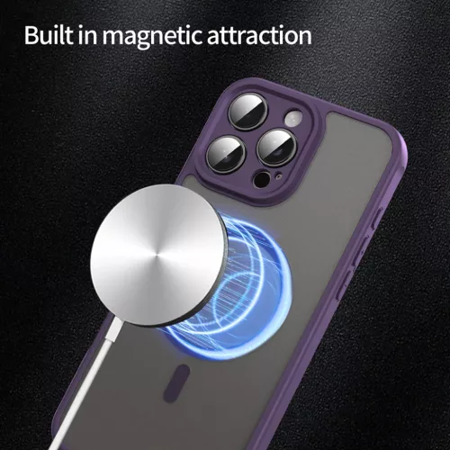  Techsuit - HaloFrost II MagSafe - iPhone 16 Pro Max - Lila tok-5949419296909 6 kép