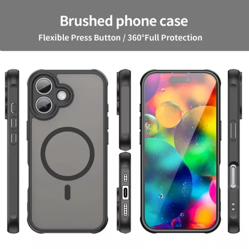  iPhone 17 Fekete Techsuit HaloFrost II MagSafe tok-5949419296893 3 kép