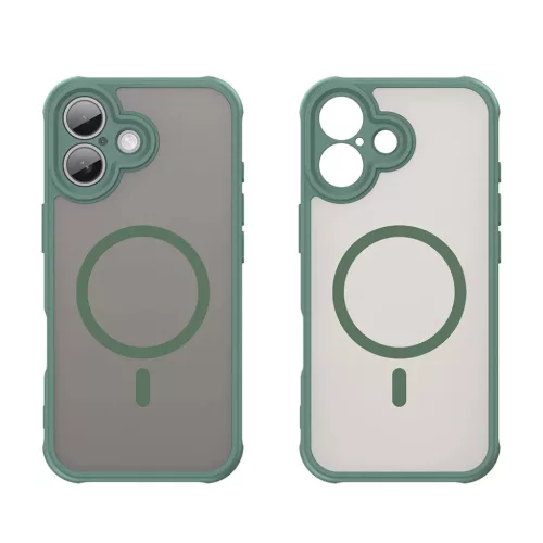  iPhone 17 Techsuit HaloFrost II MagSafe Zöld tok-5949419296886 2 kép
