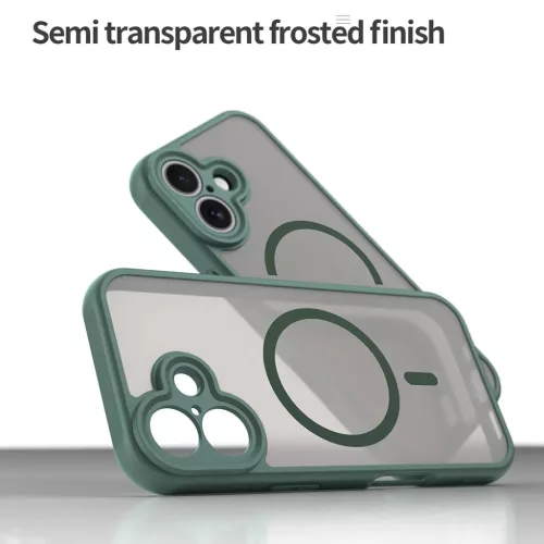  iPhone 17 Techsuit HaloFrost II MagSafe Zöld tok-5949419296886 3 kép