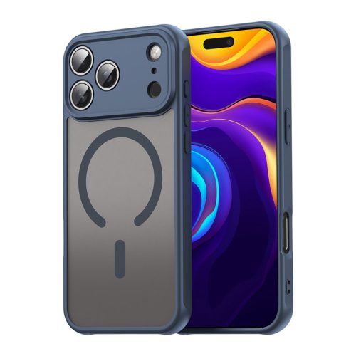 iPhone 17 Pro Techsuit - HaloFrost II MagSafe tok - Sötétkék