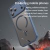 iPhone 17 Pro Techsuit - HaloFrost II MagSafe tok - Sötétkék-5949419296831 4 kép